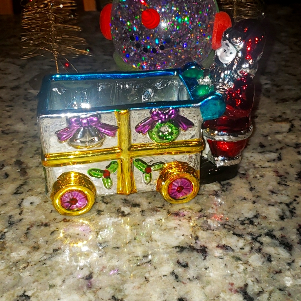3 for $15 Santa Box Car Christmas decor